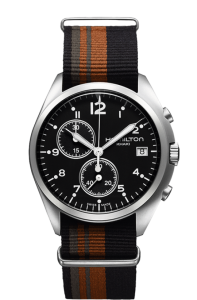 H76552933 | Hamilton Khaki Aviation Pioneer Chrono Quartz 41mm watch. Buy Online