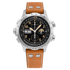 H77796535 | Hamilton Khaki Aviation X-Wind Day Date Auto Chrono 45mm watch. Buy Online