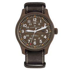 H69829560 | Hamilton Khaki Field Mechanical 50 mm watch. Buy Online