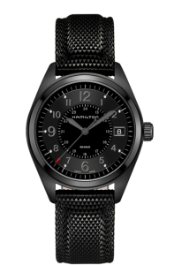 H68401735 | Hamilton Khaki field Quartz 40mm watch. Buy Online