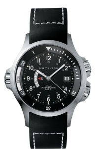 H77615333 | Hamilton Khaki Navy GMT Automatic 42mm watch. Buy Online
