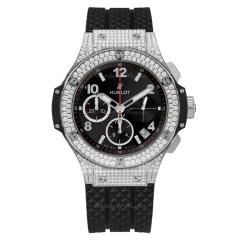 341.SX.130.RX.174 | Hublot Big Bang Steel Pave 41 mm watch. Buy Online