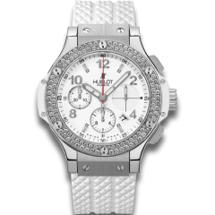 342.SE.230.RW.114 | Hublot Big Bang Steel White Diamonds 41 mm watch. Buy Online