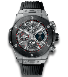 406.NM.0170.RX | Hublot Big Bang Unico Perpetual Calendar Titanium Ceramic 45 mm watch. Buy Online