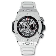 411.HX.1170.HX | Hublot Big Bang Unico White Ceramic Bracelet 45 mm watch. Buy Online
