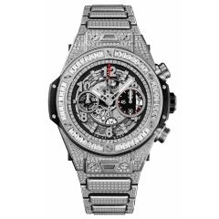411.NX.1170.NX.3904 | Hublot Big Bang Unico Titanium Jewellery Bracelet 45 mm watch. Buy Online