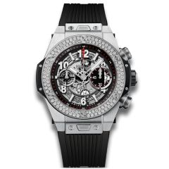 Hublot Big Bang Unico Titanium Diamonds 45 mm 411.NX.1170.RX.1104