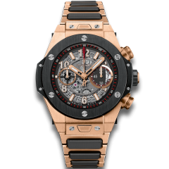 Hublot Big Bang Unico King Gold Ceramic Bracelet 45 mm 411.OM.1180.OM