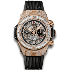 411.OX.1180.RX.0904 | Hublot Big Bang Unico King Gold Jewellery 45 mm watch. Buy Online