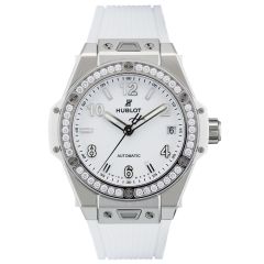 465.SE.2010.RW.1204 | Hublot Big Bang One Click Steel White Diamonds 39 mm watch. Buy Online