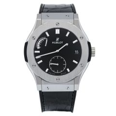 516.NX.1470.LR | Hublot Classic Fusion Power Reserve Titanium 45 mm watch. Buy Online