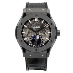 517.CX.0170.LR | Hublot Classic Fusion Aerofusion Moonphase Black Magic 45 mm watch. Buy Online