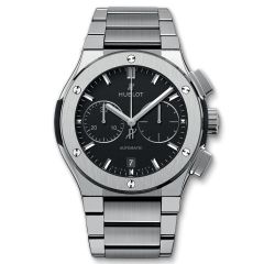520.NX.1170.NX | Hublot Classic Fusion Chronograph Titanium Bracelet 45 mm watch. Buy Online