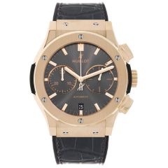521.OX.7081.LR | Hublot Classic Fusion Racing Grey Chronograph King Gold 45 mm watch. Buy Online