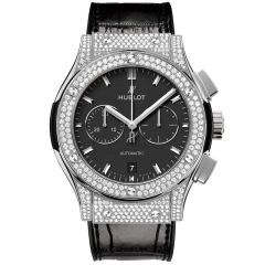 541.NX.1171.LR.1704 | Hublot Classic Fusion Titanium Pave 42 mm watch. Buy Online