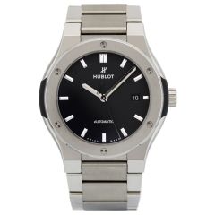 548.NX.1170.NX | Hublot Classic Fusion Titanium Bracelet 42 mm watch. Buy Online