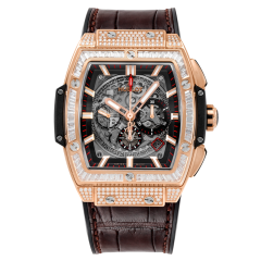 601.OX.0183.LR.0904 | Hublot Spirit Of Big Bang King Gold Jewellery 45 mm watch. Buy Online