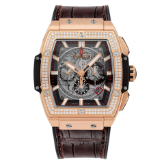 Hublot Spirit Of Big Bang King Gold Diamonds 45 mm 601.OX.0183.LR.1104