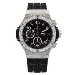 341.SX.130.RX.114 | Hublot Big Bang Steel Diamonds 41 mm watch. Buy Online
