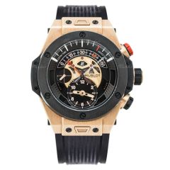 413.OM.1128.RX | Hublot Big Bang Unico Bi-Retrograde Chrono King Gold Ceramic watch. Buy Online