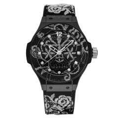 343.CS.6570.NR.BSK16 | Hublot Big Bang Broderie Ceramic 41 mm watch. Buy Online