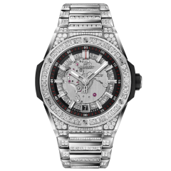 456.NX.0170.NX.9804 | Hublot Big Bang Integrated Time Only Titanium Jewellery 40 mm watch. Buy Online
