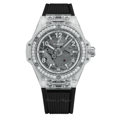 465.JX.4902.RX.1204 | Hublot Big Bang One Click Sapphire Diamonds Black Dial 39 mm watch. Buy Online