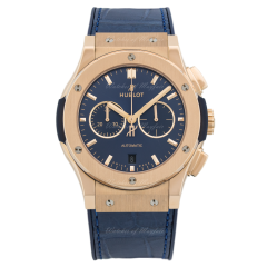 541.OX.7180.LR | Hublot Classic Fusion King Gold Blue 42 mm watch. Buy Online