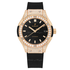 565.OX.1480.RX.1604 | Hublot Classic Fusion Gold Diamonds Automatic 38 mm watch. Buy Online