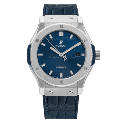 Hublot Classic Fusion Blue Titanium 42 mm 542.NX.7170.LR