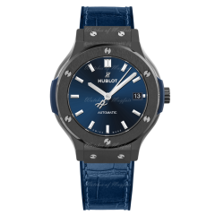 565.CM.7170.LR | Hublot Classic Fusion Ceramic Blue 38 mm watch. Buy Online