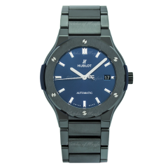 568.CM.7170.CM | Hublot Classic Fusion Ceramic Blue Bracelet 38 mm watch. Buy Online