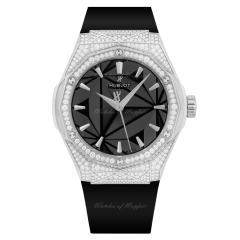 550.NS.1800.RX.1604.ORL19 | Hublot Classic Fusion Orlinski Titanium Pave 40mm watch. Buy Online