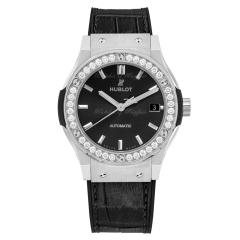 565.NX.1470.LR.1204 | Hublot Classic Fusion Titanium Diamonds Automatic 38 mm watch. Buy Online