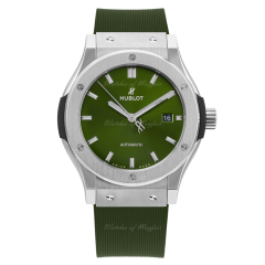 542.NX.8970.RX | Hublot Classic Fusion Titanium Green 42 mm watch | Buy Now