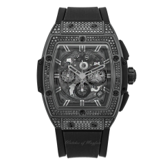 641.CI.0110.RX.1700 | Hublot Spirit Of Big Bang All Black Pave 42 mm watch. Buy Online