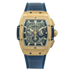 641.OX.7180.LR | Hublot Spirit of Big Bang King Gold Blue 42mm watch. Buy Online