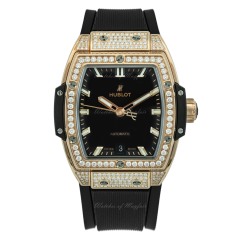 665.OX.1180.LR.1604 | Hublot Spirit Of Big Bang King Gold Pave 39 mm watch. Buy Online