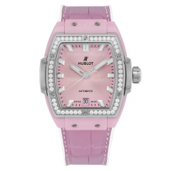 665.RN.891P.LR.1204 | Hublot Spirit Of Big Bang Pink Ceramic Titanium Diamonds 39 mm watch. Buy Online