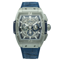 641.NX.7170.LR | Hublot Spirit of Big Bang Titanium Blue 42mm watch. Buy Online