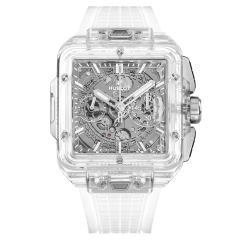 821.JX.0120.RT | Hublot Square Bang Unico Sapphire 42 mm watch. Buy Online