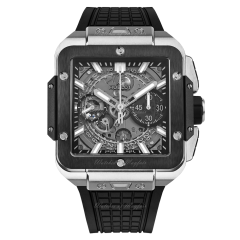 821.NM.0170.RX | Hublot Square Bang Unico Titanium Ceramic 42 mm watch. Buy Online