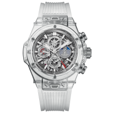 406.JX.0120.RT | Hublot Big Bang Unico Perpetual Calendar QP Sapphire 45 mm watch. Buy Online