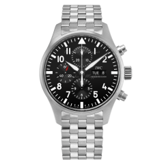 IW377710 | IWC Big Pilot's Watch Chronograph Automatic 43 mm watch. Buy Online