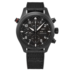 IWC Pilot's Watch Double Chronograph Top Gun Ceratanium 44mm IW371815