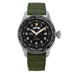 IW395501 | IWC Pilot's Watch Timezoner Spitfire Edition The Longest Flight 46mm watch. Buy Online