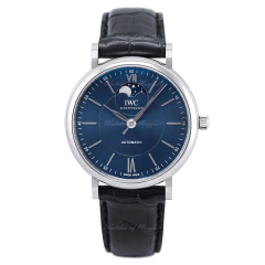 IW459402 | IWC Portofino Automatic Moon Phase 40mm watch. Buy Online