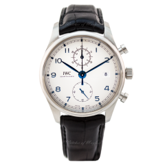 IW390302 | IWC Portugieser Chronograph Classic 42 mm watch. Buy Online