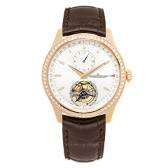 1562501 | Jaeger-LeCoultre Master Tourbillon Dualtime 41.5 mm watch. Buy Online