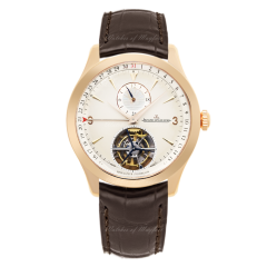 1562521 | Jaeger-LeCoultre Master Tourbillon Dualtime 41.5 mm watch. Buy Online